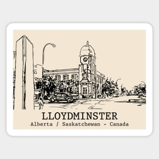 Lloydminster - Alberta / Saskatchewan Magnet